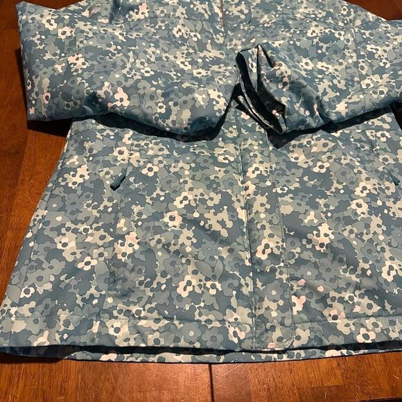 Columbia Girls Omni Tech Interchange Jacket Coat Waterproof Sz L 14/16 Ski Snow - Picture 3 of 12